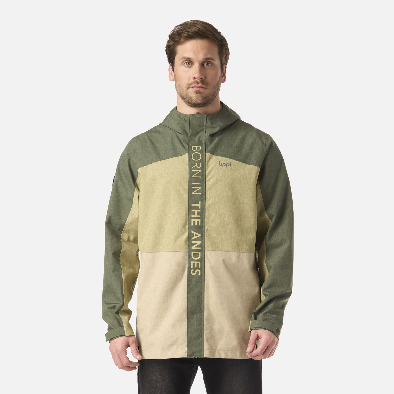 LIPPI Chaqueta Hombre FirePlace B-Dry Jacket Verde Oliva Lippi
