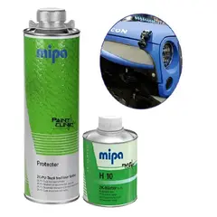 GENERICO - Kit Protector Pintura MIPA 1Lt Tipo Raptor TINTABLE