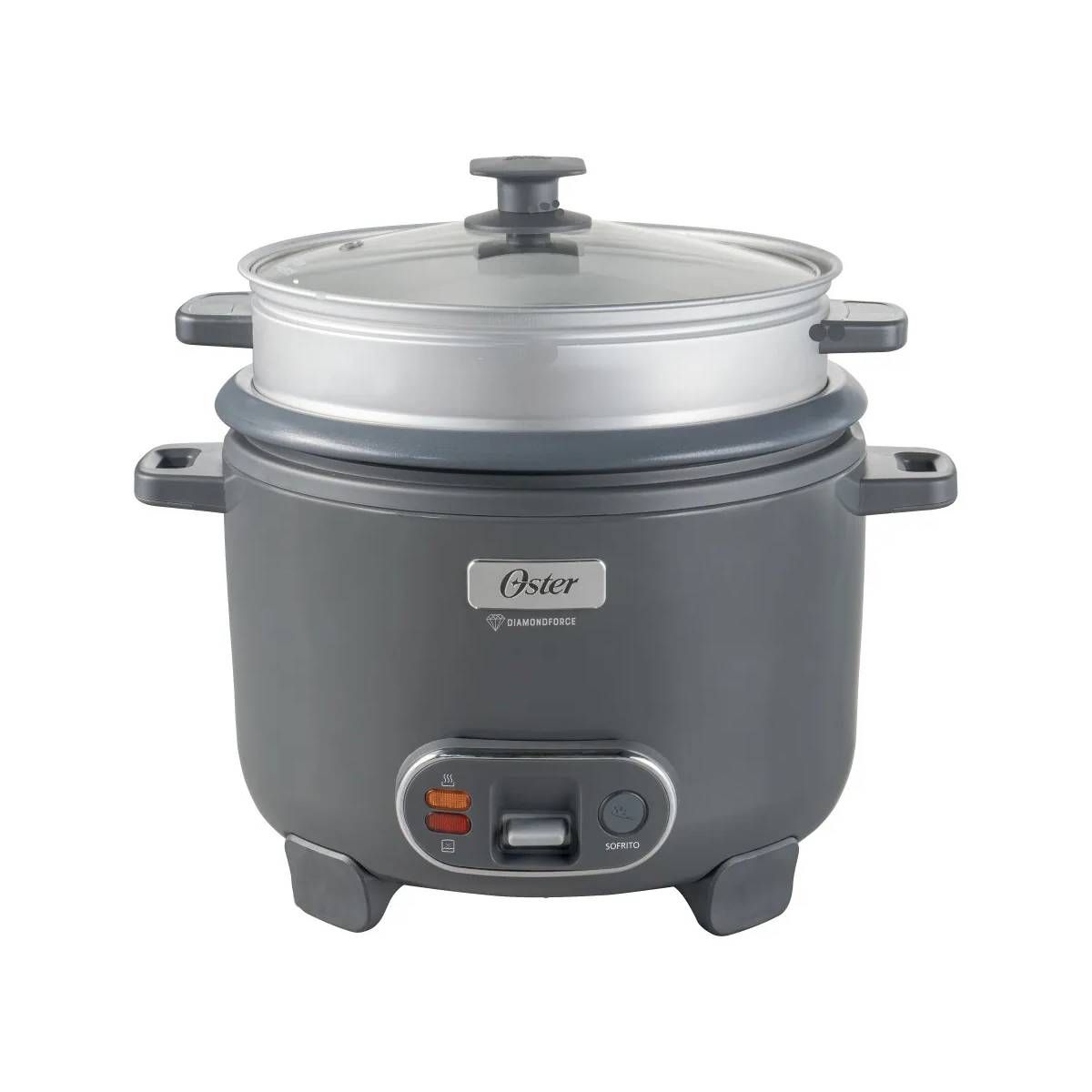 OSTER - Arrocera 3 En 1 Oster 12 Tazas Diamond Force CKSTRC12DFSKE