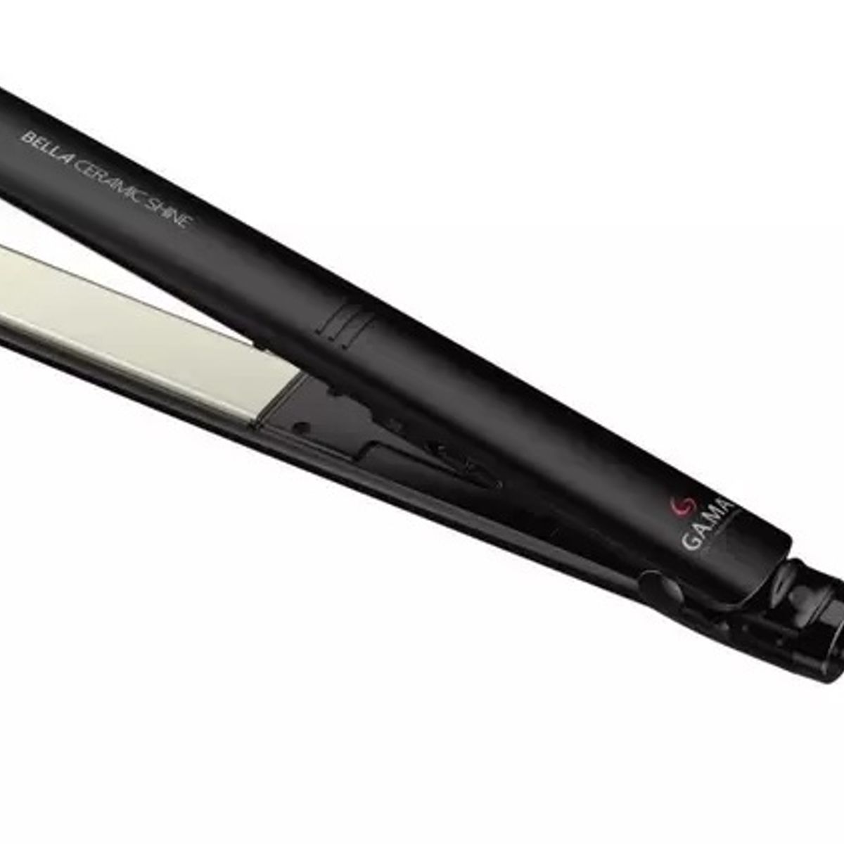 GAMA - Plancha Alisadora Bella Ceramic Shine Ion 230° Negra Gama