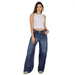 DIVINO JEANS - Jeans Sabrina I Azul