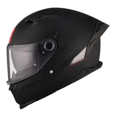 MT - Casco Para Moto Braker SV Solid Negro Mate