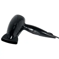 GAMA - Secador De Pelo Eolic Ion Mini 1600w Plegable Liviano Viaje Negro