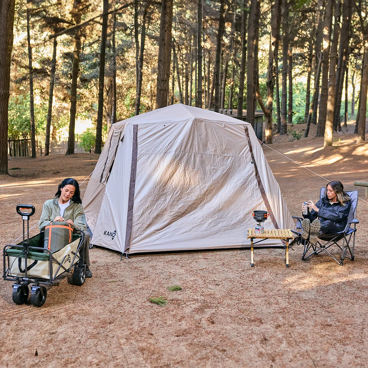 KANO - Carpa Automática Black Out Kano Maullin 6 Personas Camping