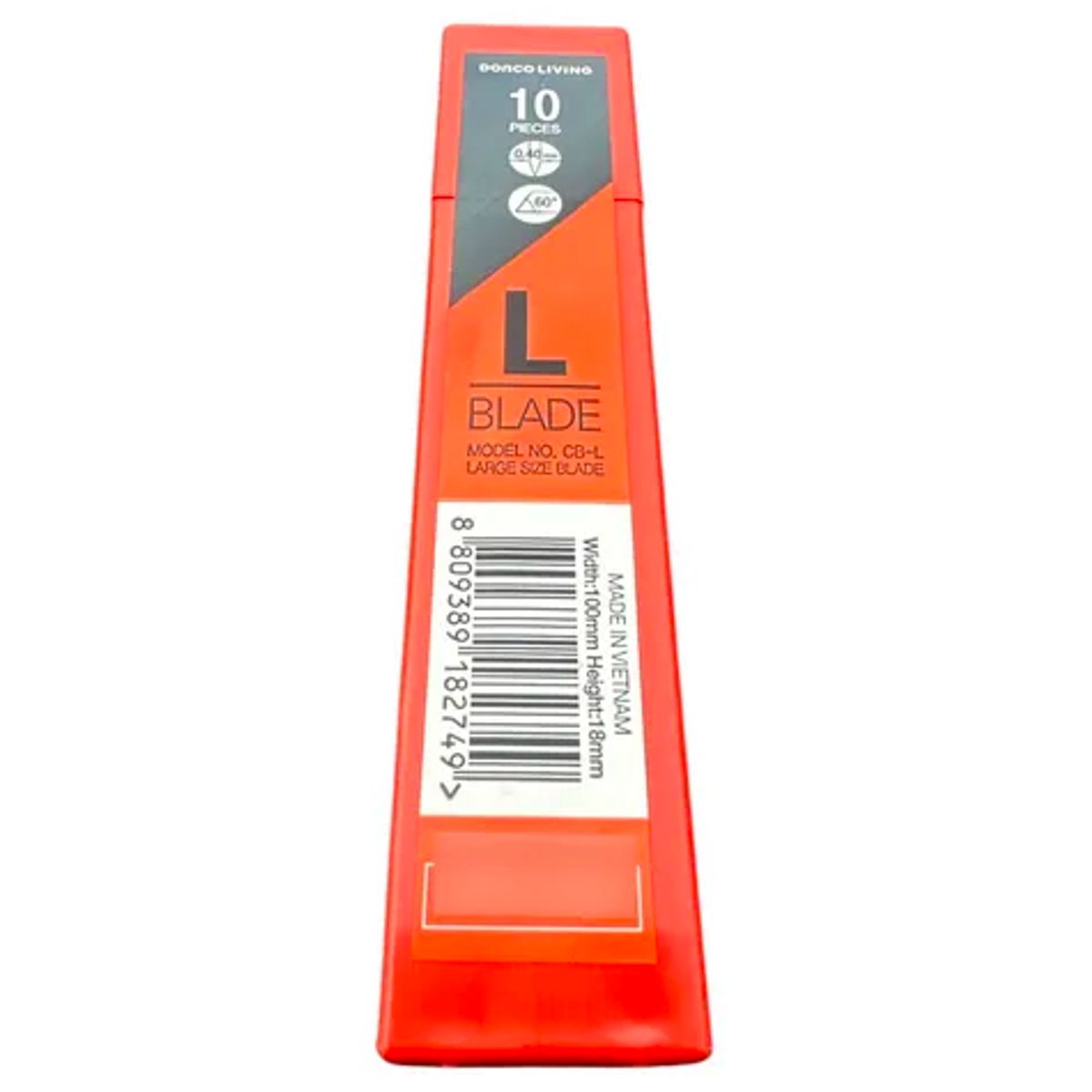 DORCO - 10 Repuestos 18mm L Para Cartonero Dorco Profesional.