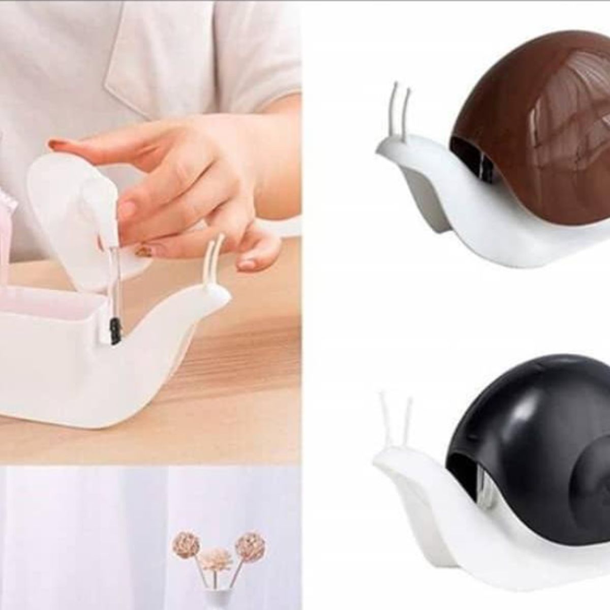 GENERICO - Dispensador De Jabon Forma De Caracol 120ml