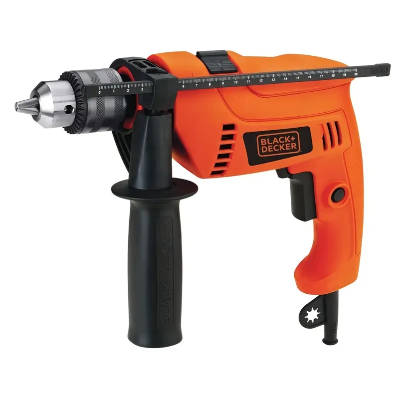 BLACK+DECKER - Taladro Percutor Eléctrico De 13mm Black+decker Hd555