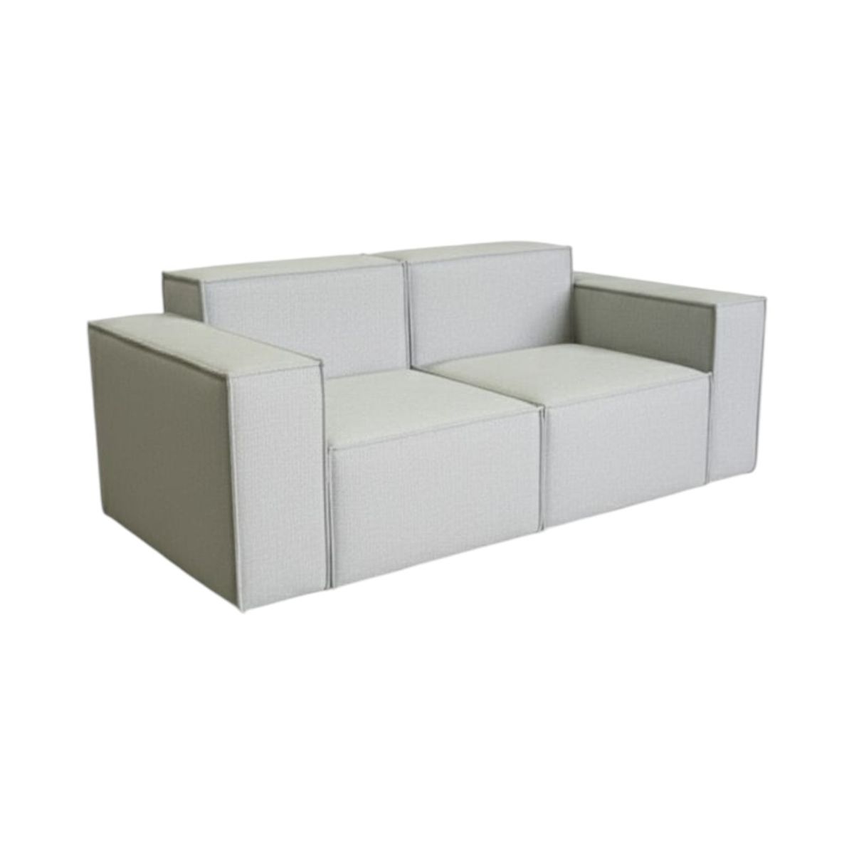 DISEÑOS VALESTRINI - SOFA AURA DOS CUERPOS LINO