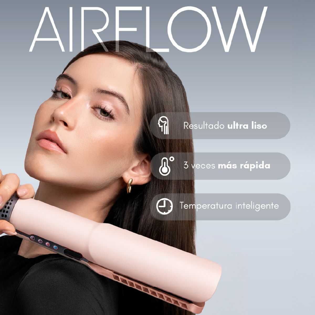 REBEL - Secador y Alisador Air Flow