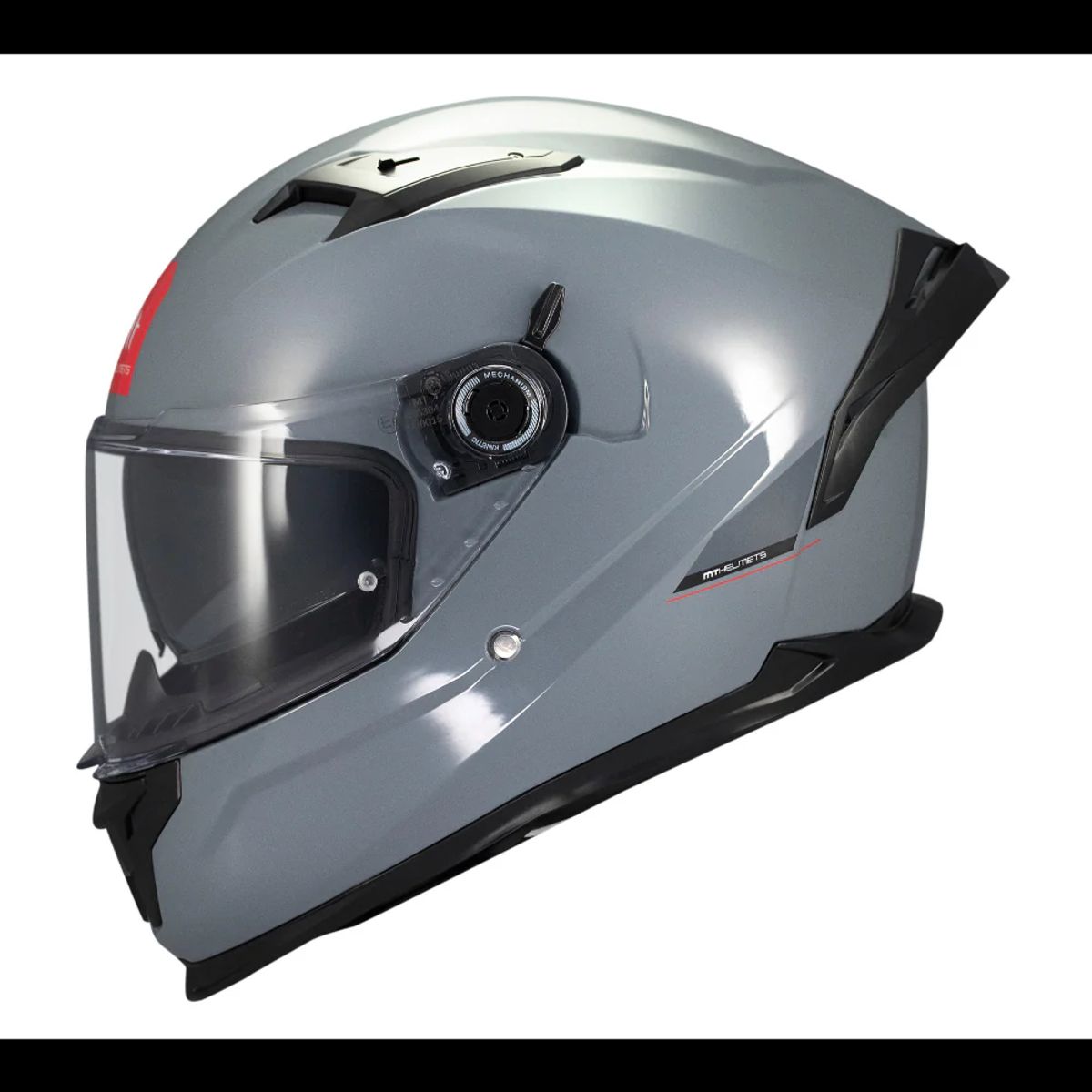 MT - Casco MT FF128SV Braker SV Solid A12 Gris Brillo