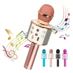 GENERICO - Micrófono Karaoke con Bluetooth para Niños