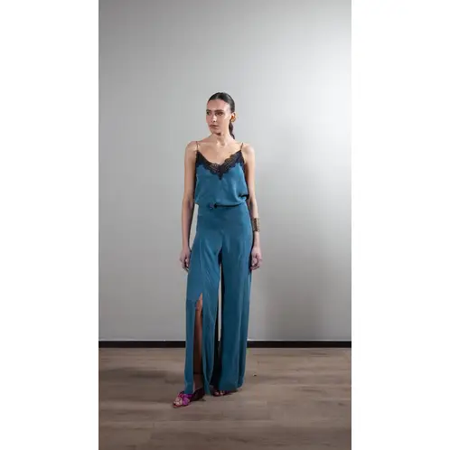 LA MURA - Pantalón Amelia Azul