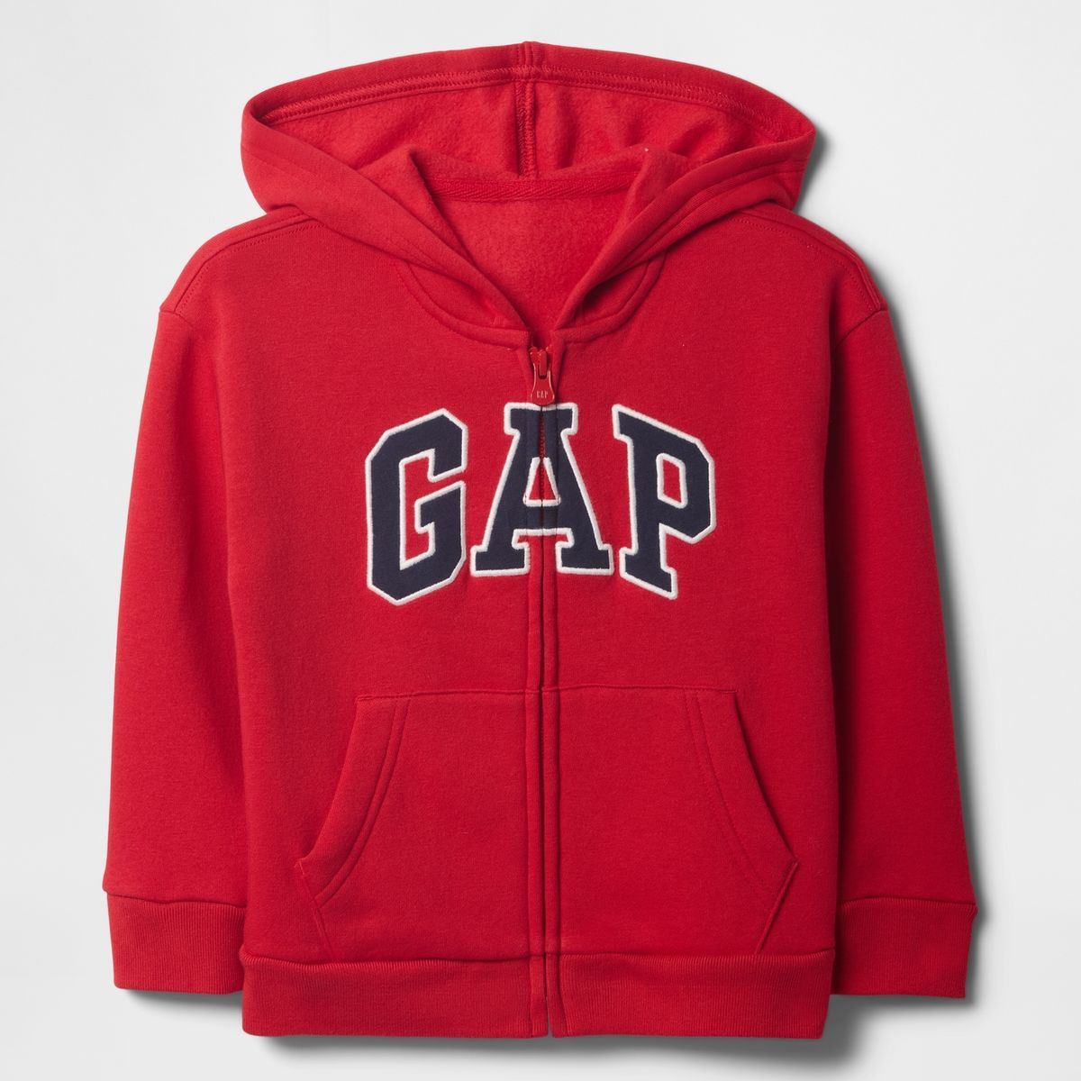 GAP - Polerón Toddler Niño Logo Con Cierre Rojo Gap