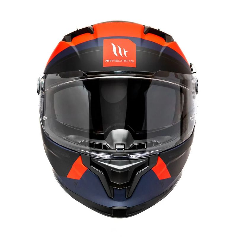 MT - Casco Para Moto MT Braker SV Lab Rojo Mate