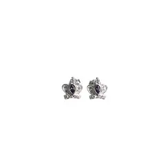 JOYAS GRACE - Aros corona Plata 925