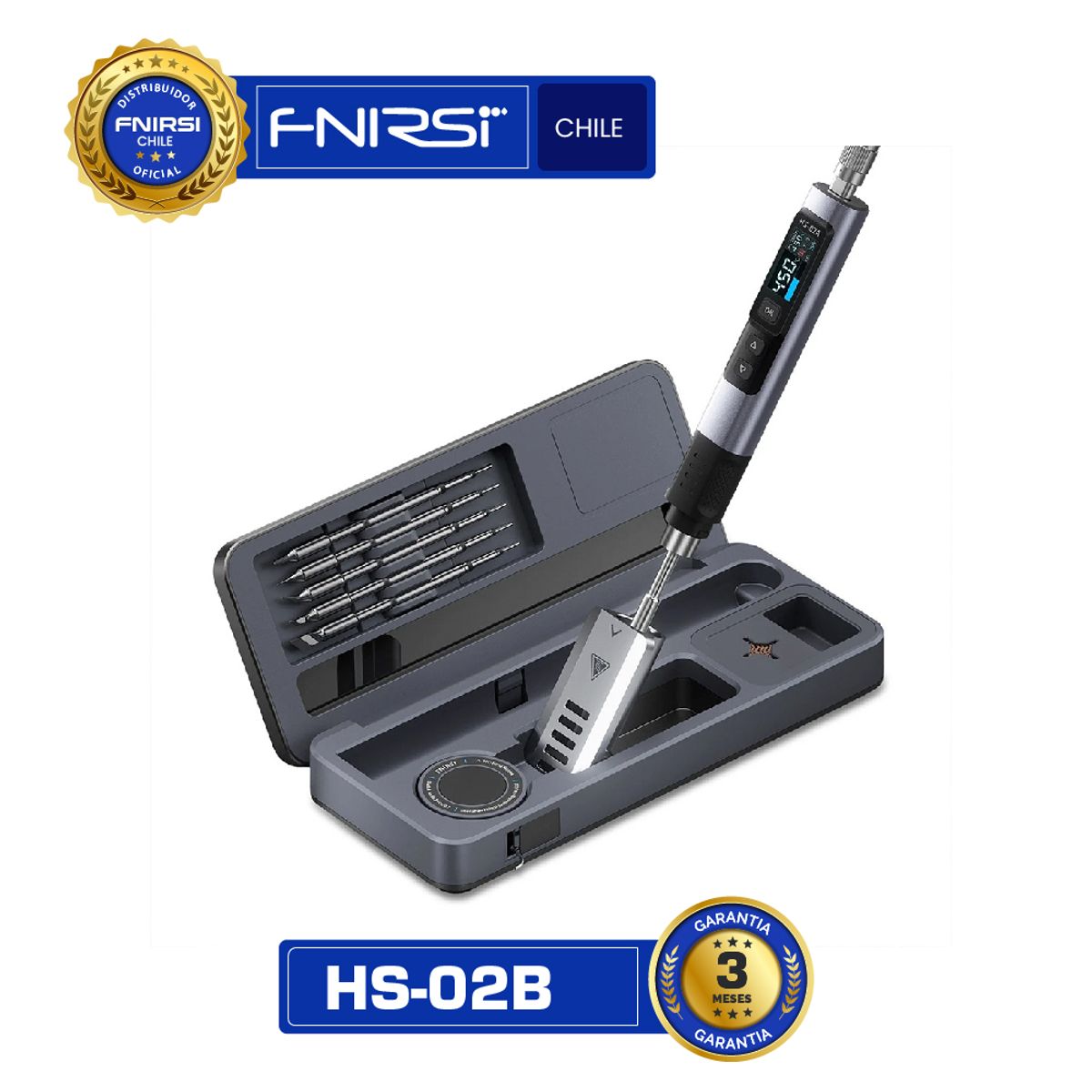 GENERICO - Soldador Inteligente Portátil FNIRSI HS-02B