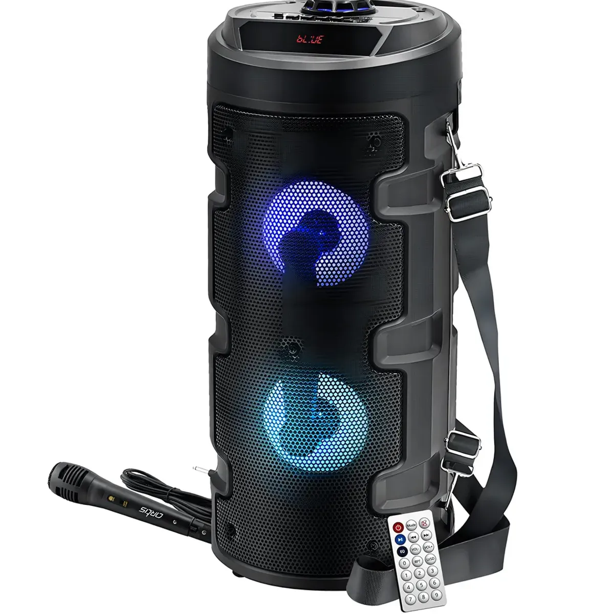 GENERICO - Parlante Speaker Bluetooth Portatil Negro