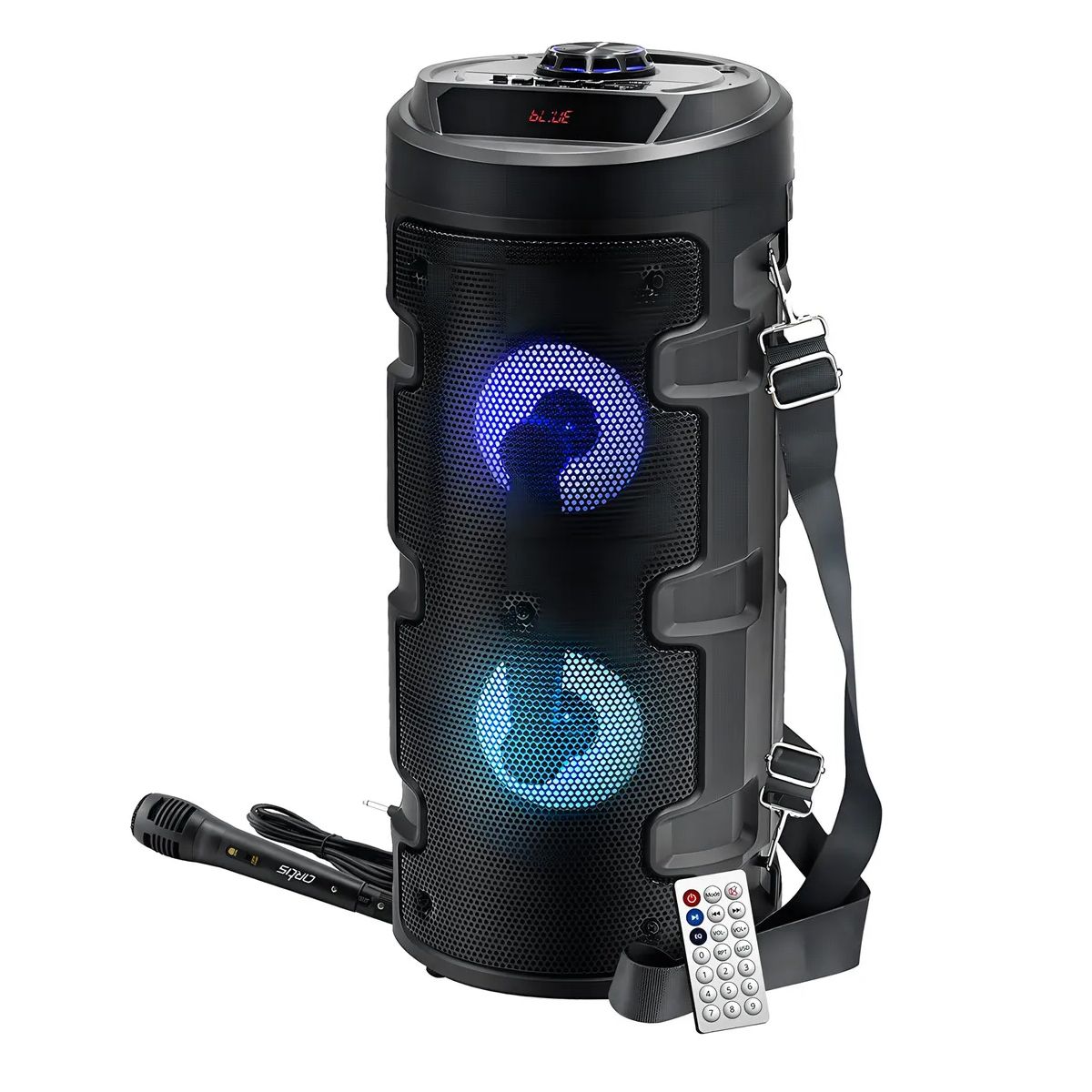 GENERICO - Parlante Speaker Bluetooth Portatil Negro