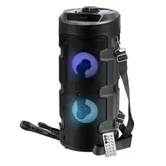 GENERICO - Parlante Speaker Bluetooth Portatil Negro