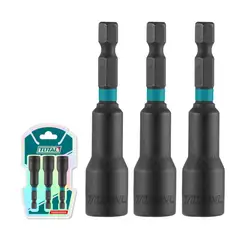 TOTAL TOOLS - Juego Soporte de Destonillador 3 Piezas 65mm Total