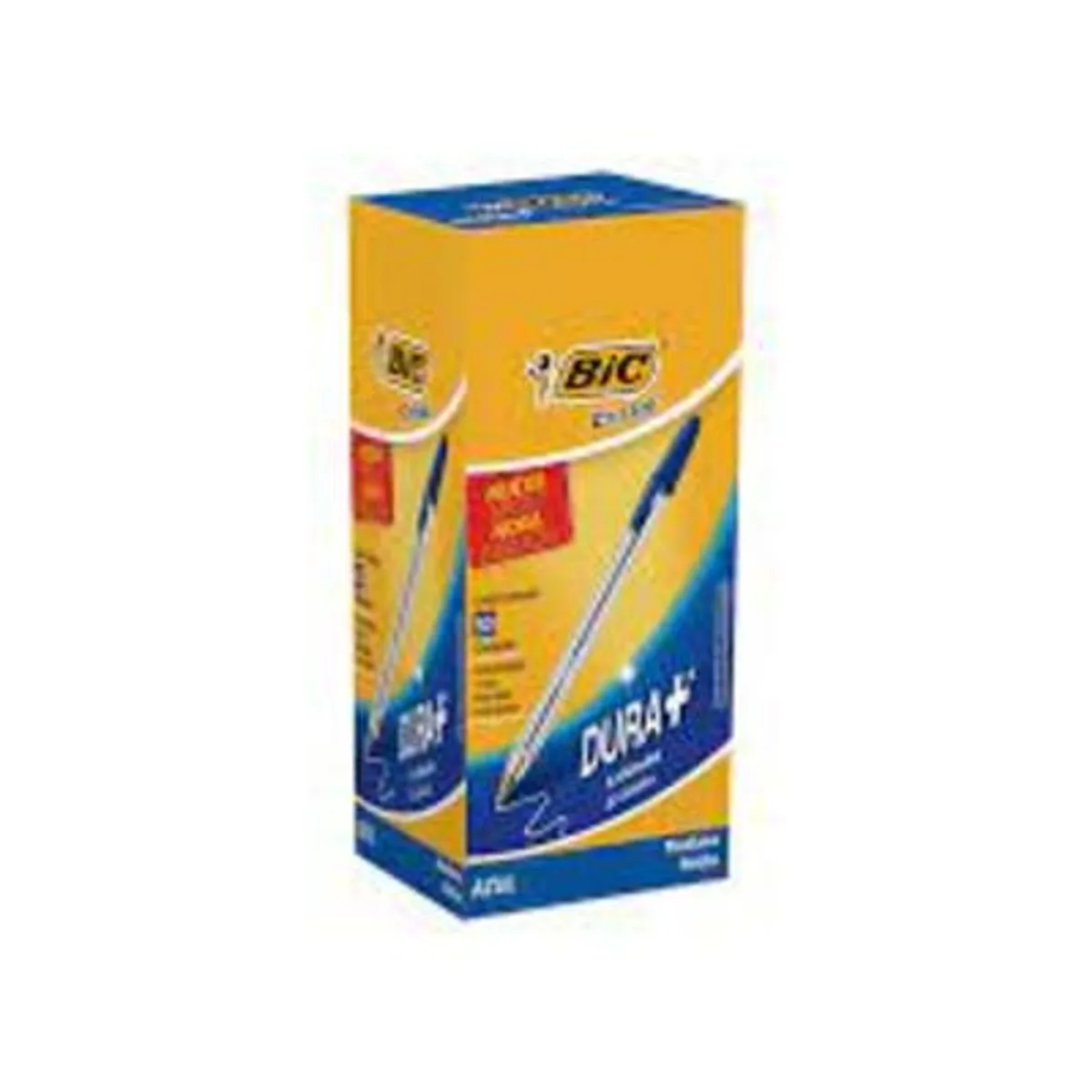 GENERICO - Bic Lápiz Pasta Punta Media Cristal 50 Unidades-AZUL