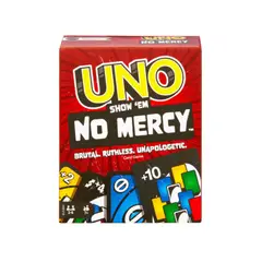 ANSALDO - Juego de cartas GAMES UNO No Mercy