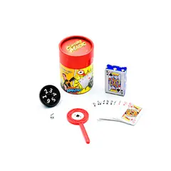 ANSALDO GAMES - Juego de magia cartas portátiles rojas