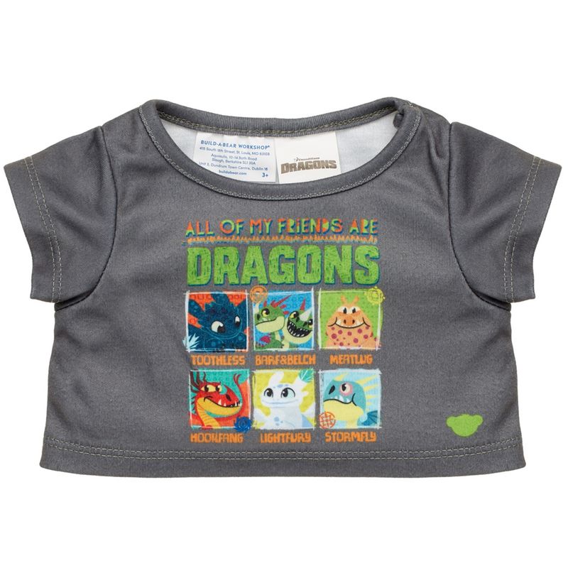 BUILD A BEAR - Polera Build a Bear Cómo entrenar a tu dragón peluche