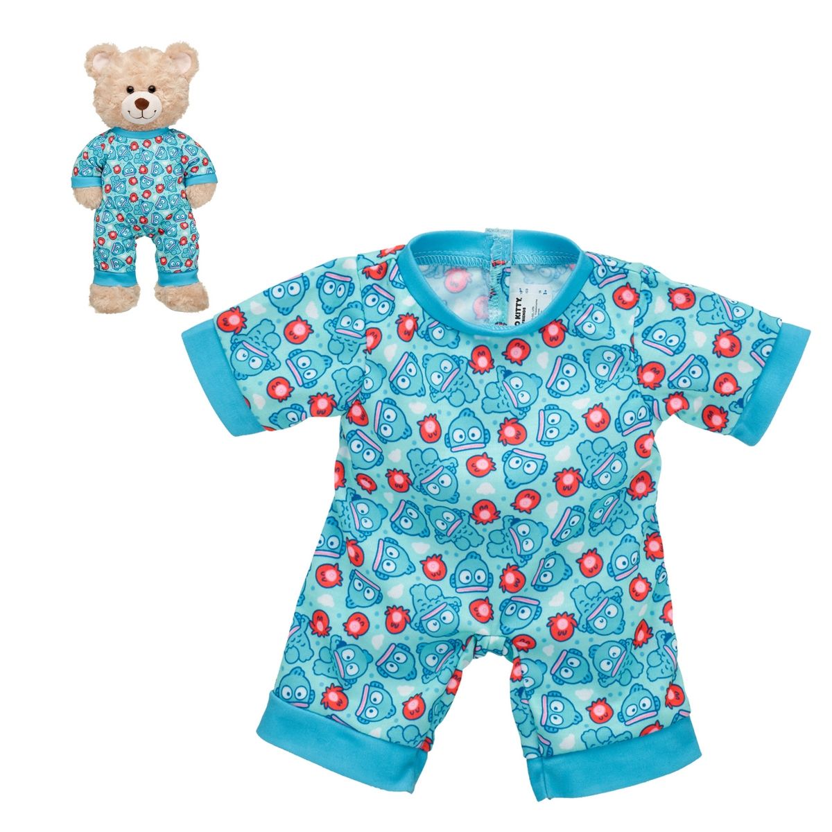 BUILD A BEAR - Pijama peluche Build a Bear Hangyodon Sanrio