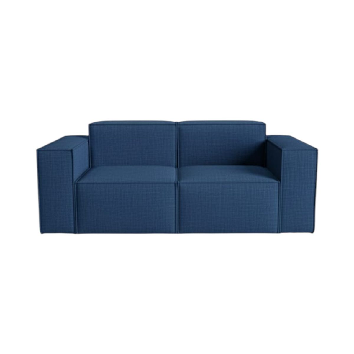 DISEÑOS VALESTRINI - SOFA AURA DOS CUERPOS LINO AZUL