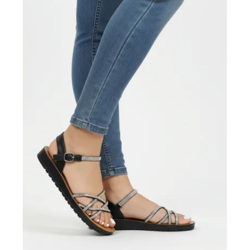 SNOOPY - Sandalias Mujer Casuales /Planas  para Dama  M518