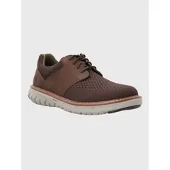 HUSH PUPPIES - Zapato Smart Hombre Hybrid Lace Café