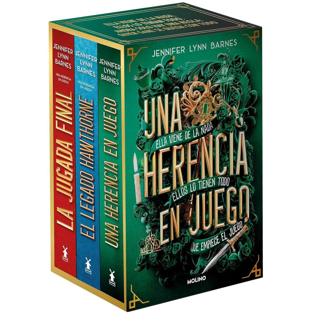 MOLINO - ESTUCHE UNA HERENCIA EN JUEGO3 TITULOS