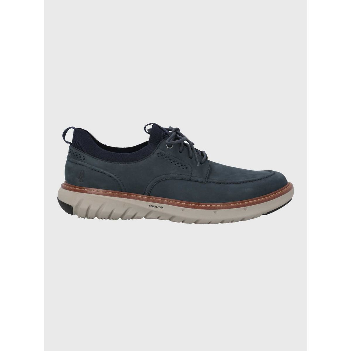 HUSH PUPPIES - Zapato Cuero Hombre Smart Laceup Azul HUSH PUPPIES