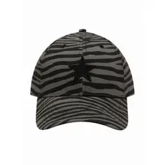 ANONIMASTORE - Gorra Jockey Mujer Cebra