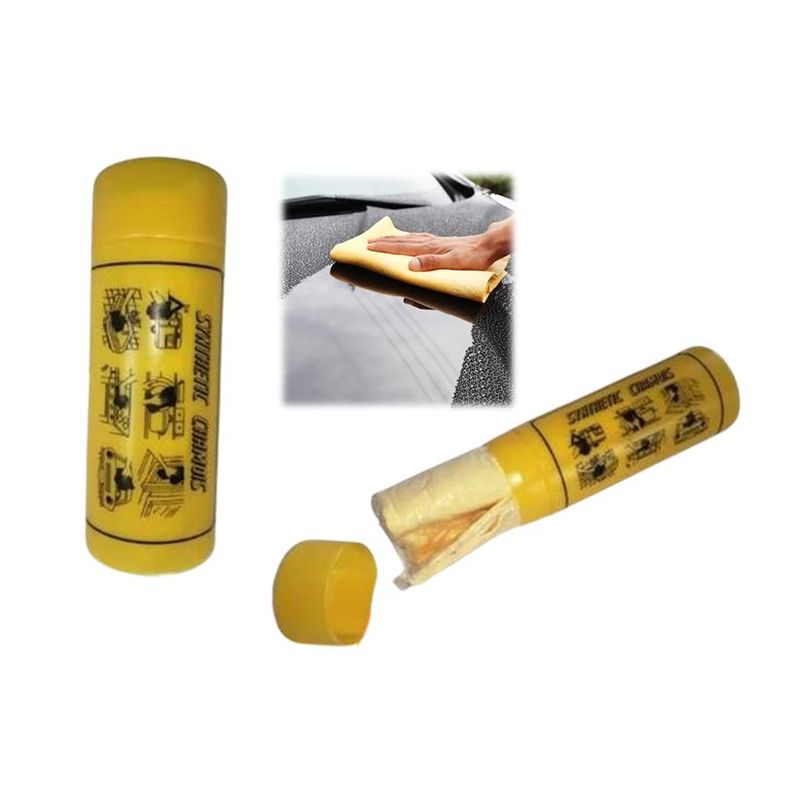 GENERICO - Paño Cuero Para Limpieza Y Secado De Autos - Motos O Muebles