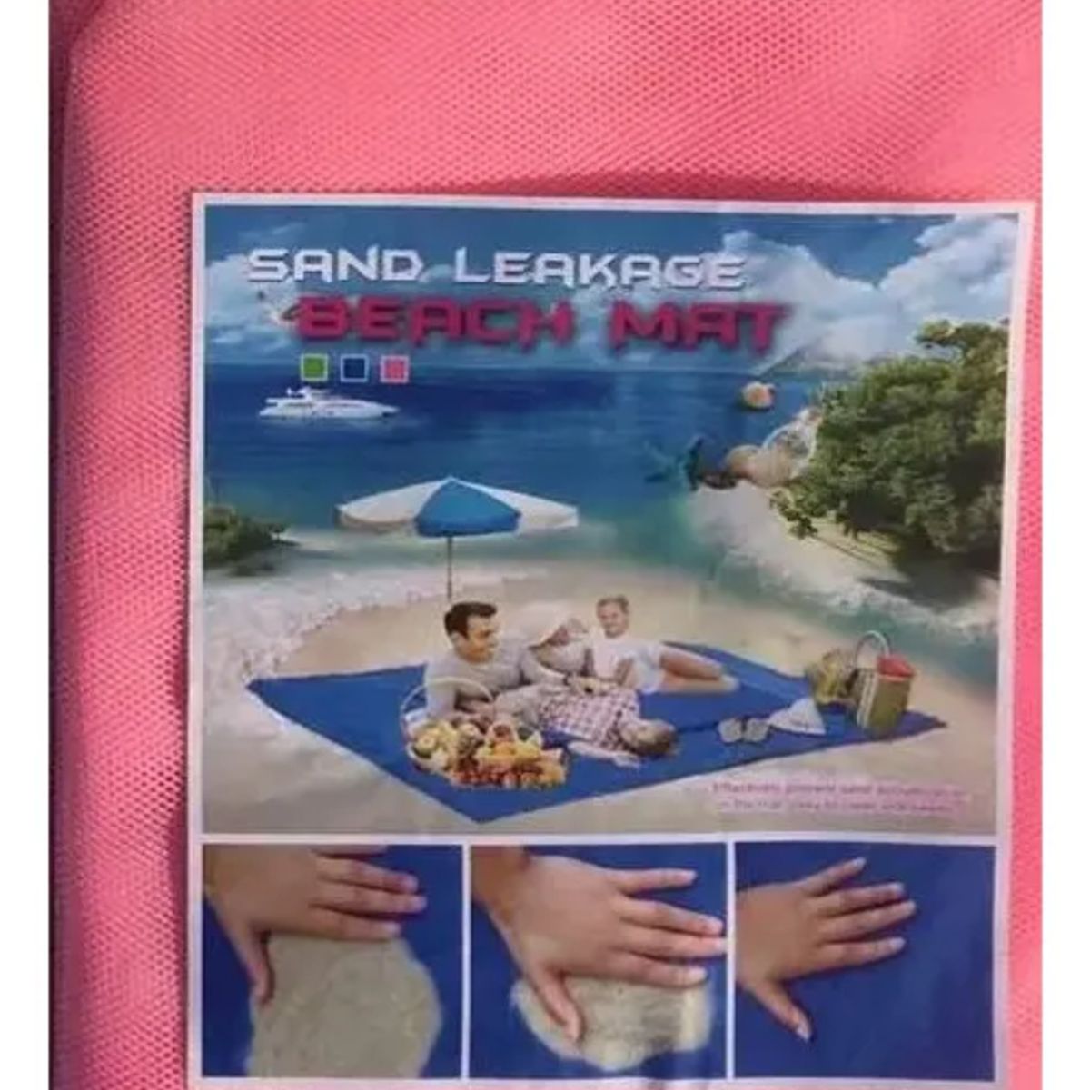 GENERICO - Lona De Playa Antiarena Manta Playera Picnic Impermeable