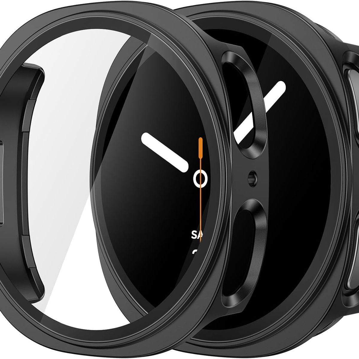 GENERICO - Protector Carcasa Para Galaxy Watch 8 Classic 46mm Negro