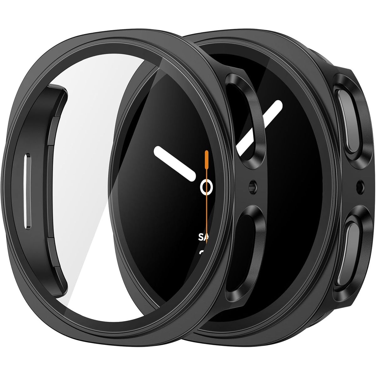 GENERICO - Protector Carcasa Para Galaxy Watch 8 Classic 46mm Negro