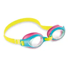 INTEX - Lentes de Natación Kids Aqua Flow 3-8 Años Azul