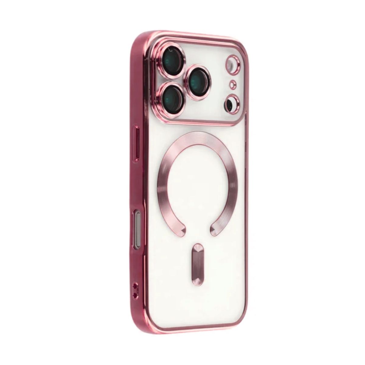 JOIGO - Carcasa Para iPhone 17 Pro Max Compatible Con Magsafe Gold Rose