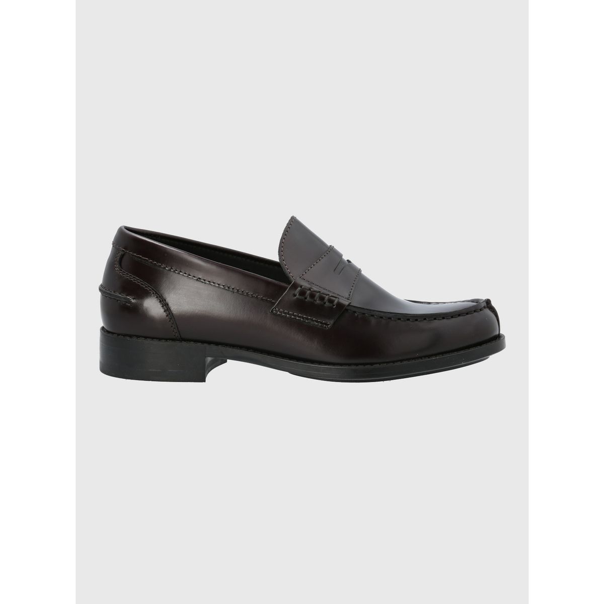 HUSH PUPPIES - Mocasin MujerItaliano Cuero Rozato Burdeo HUSH PUPPIES