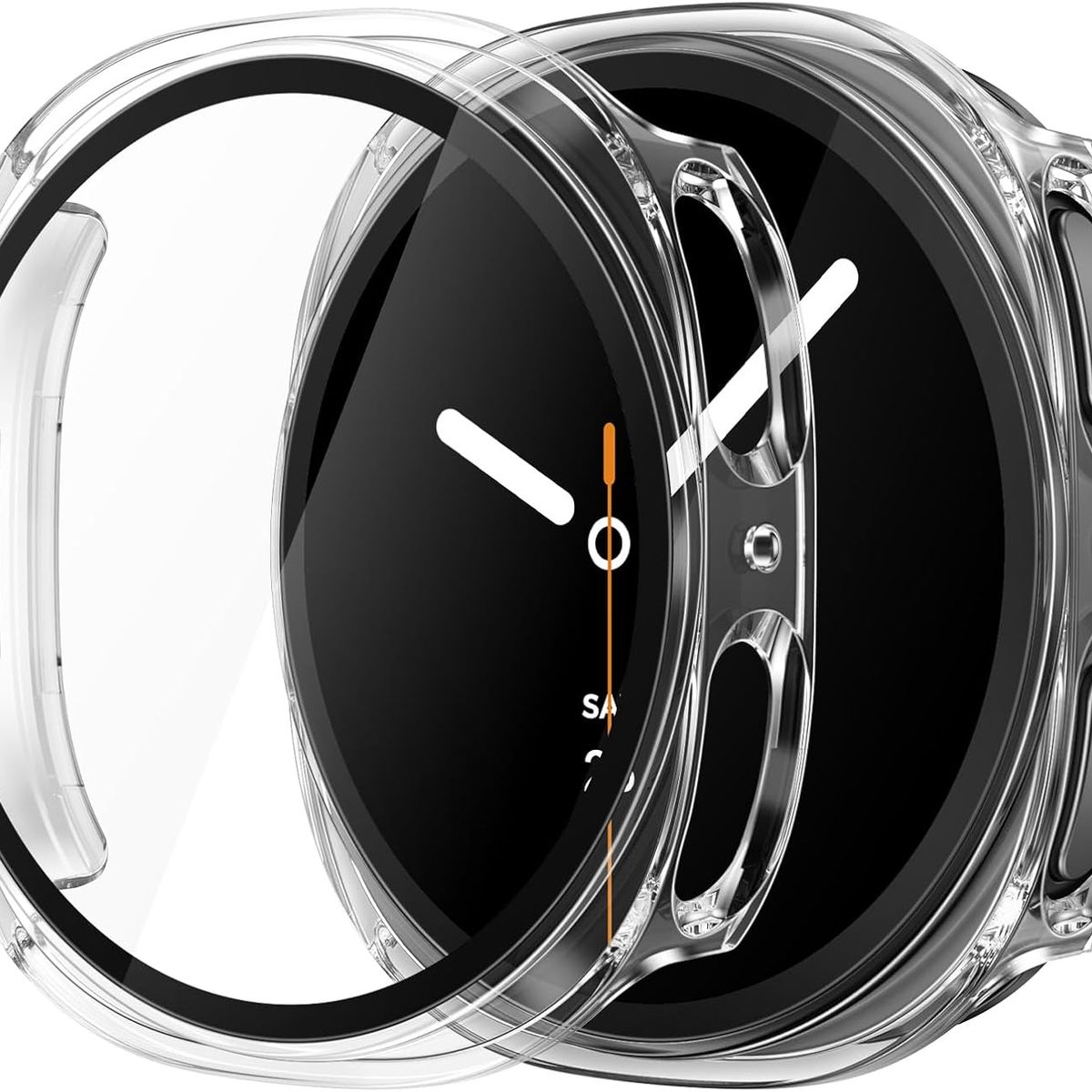 GENERICO - Protector Carcasa Para Galaxy Watch 8 40mm Transparente