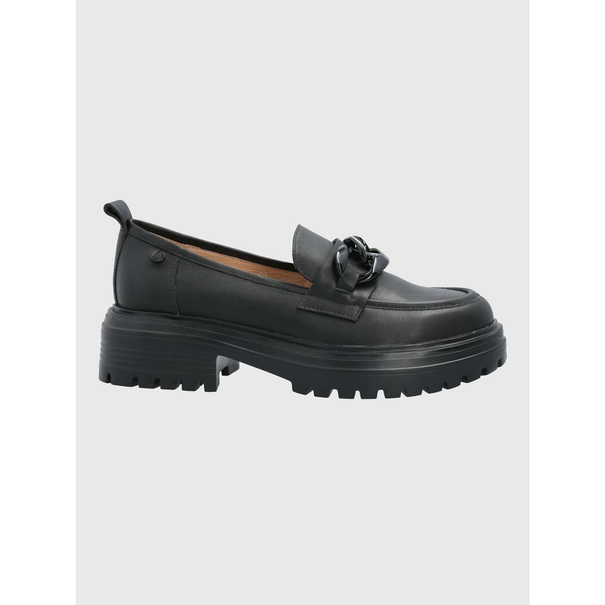 HUSH PUPPIES - Mocasin Cuero Mujer Leboni Negro HUSH PUPPIES
