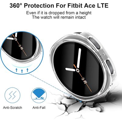 Imagen 2 del producto Protector Carcasa Para Galaxy Watch 8 44mm Transparente