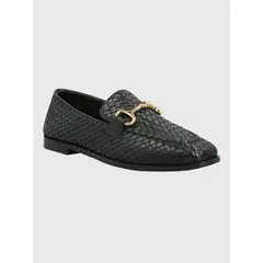 HUSH PUPPIES - Mocasin Cuero Mujer Feels Negro