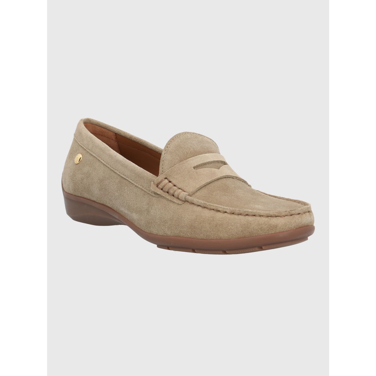 HUSH PUPPIES - Mocasin Cuero Mujer Natalia II Verde HUSH PUPPIES