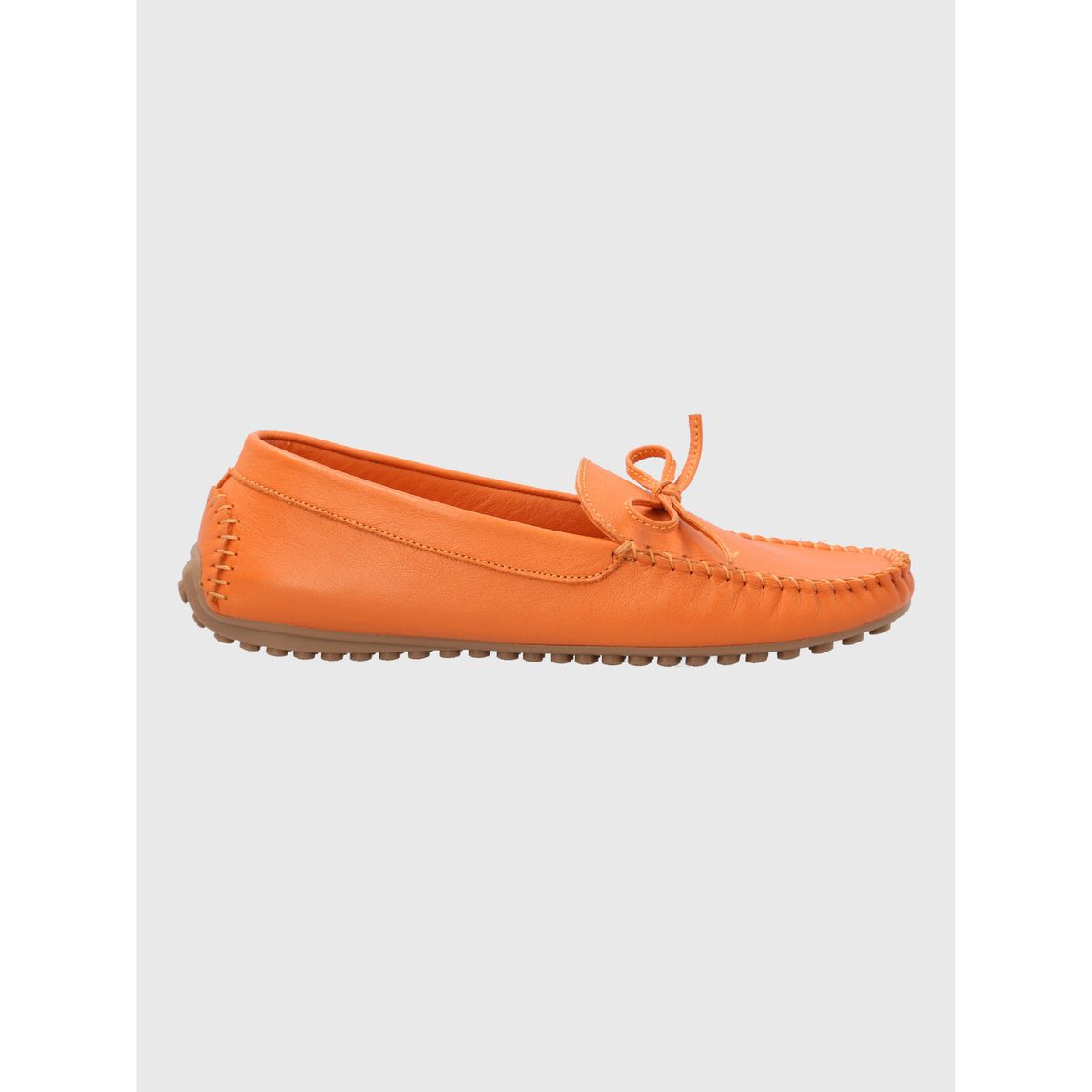 HUSH PUPPIES - Mocasin Cuero Mujer Tado Naranjo HUSH PUPPIES