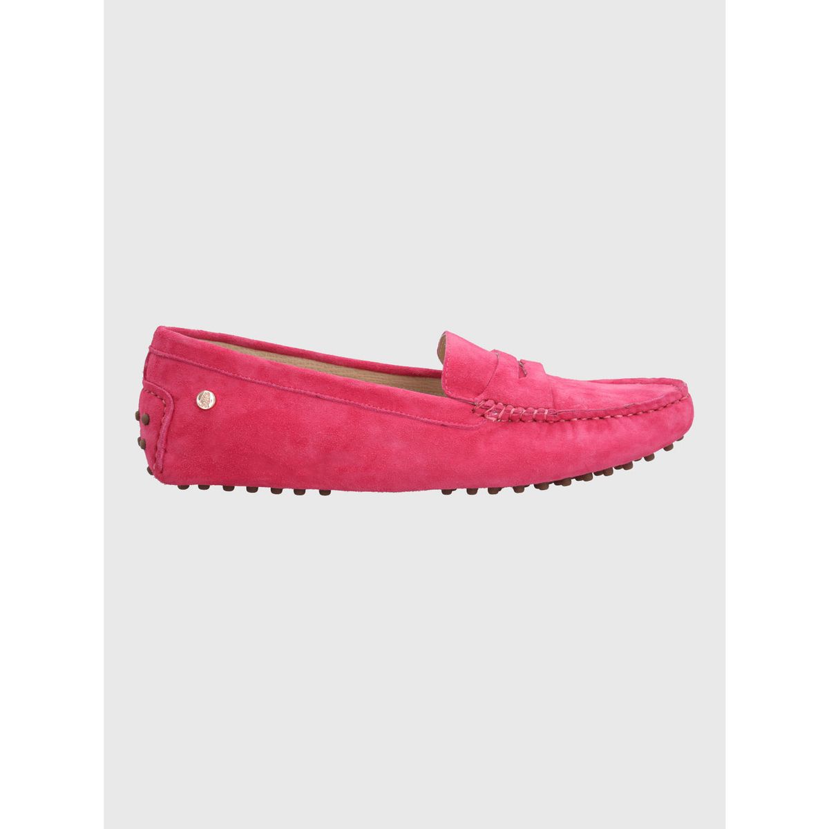 HUSH PUPPIES - Mocasin Cuero Mujer Band Rosado HUSH PUPPIES