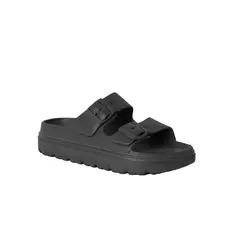 WAPPY TIENDA - Sandalia Plataforma Mujer Negra Wappy Up Planta Ergonómica